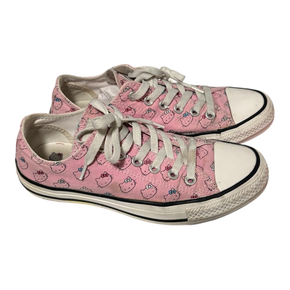 Converse x Hello Kitty Chuck Taylor All Star Low Prism Pink Women’s 7 - Picture 3 of 4